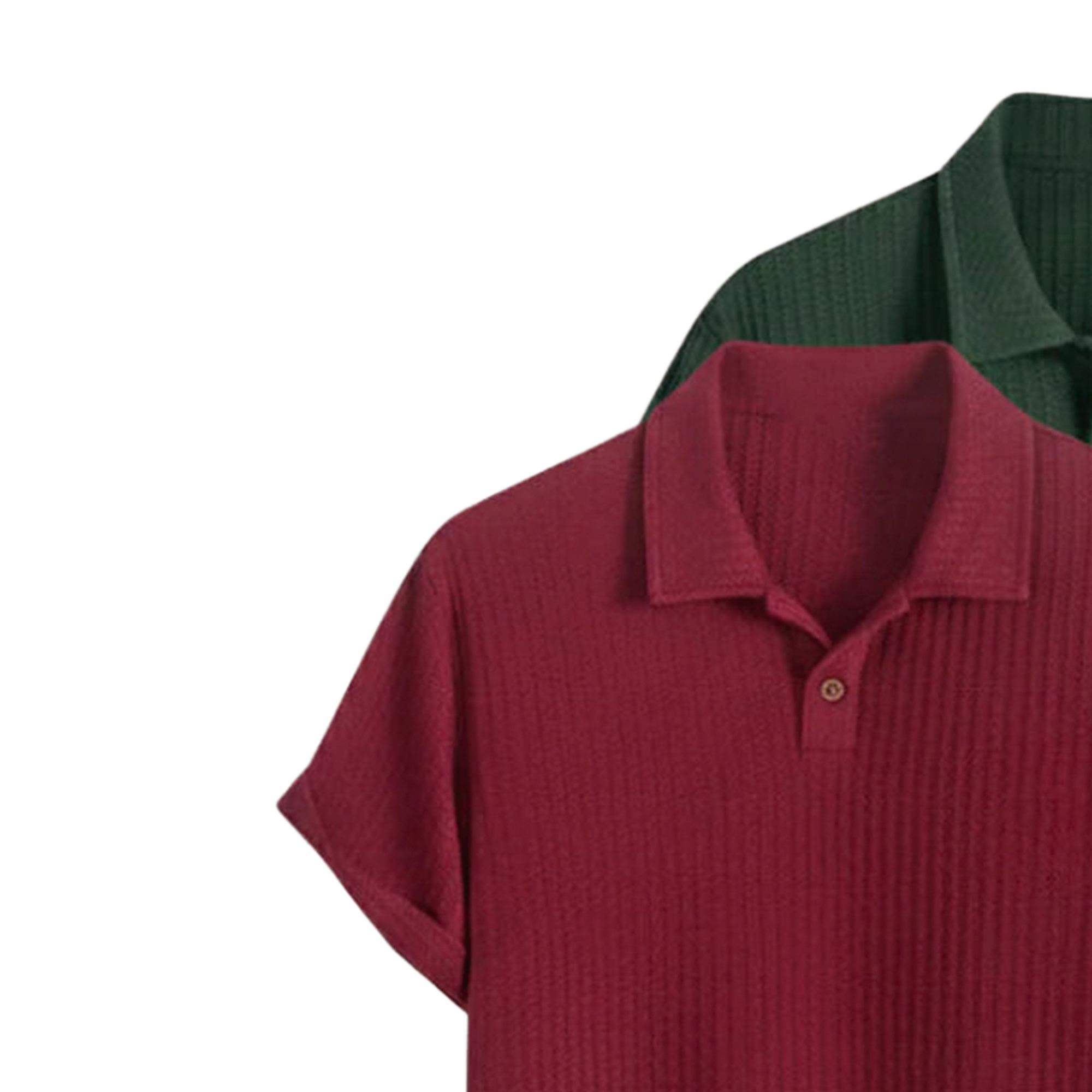 Polo in maglia strutturata Luxe (acquista 1 e ricevi 2)
