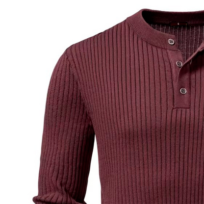 Maglione a coste nobile 